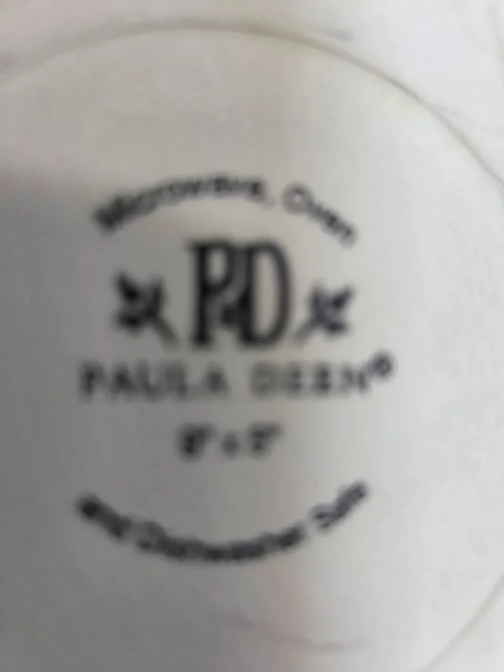 PAULA DEEN FALL HARVEST LOAF PAN 9X5 SCALLOPPED AND RIBBED STONEWARE